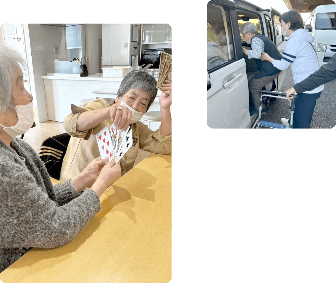 デイサービスの様子