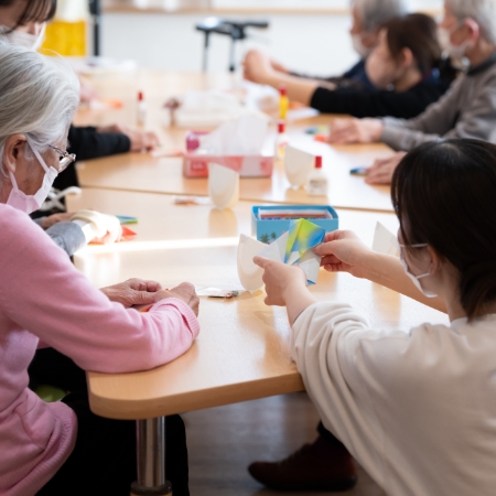 行事やレクリエーション、外出支援