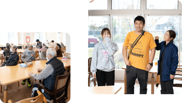 ショートステイの様子