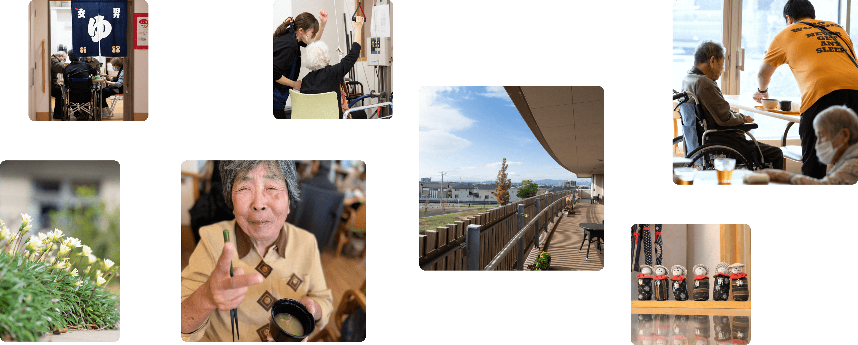 桜の森白子ホームで働くスタッフの写真